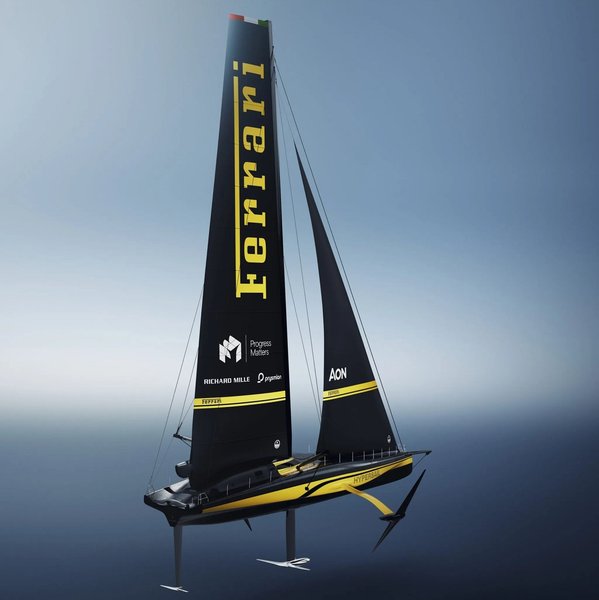 яхта Ferrari яхта Ferrari